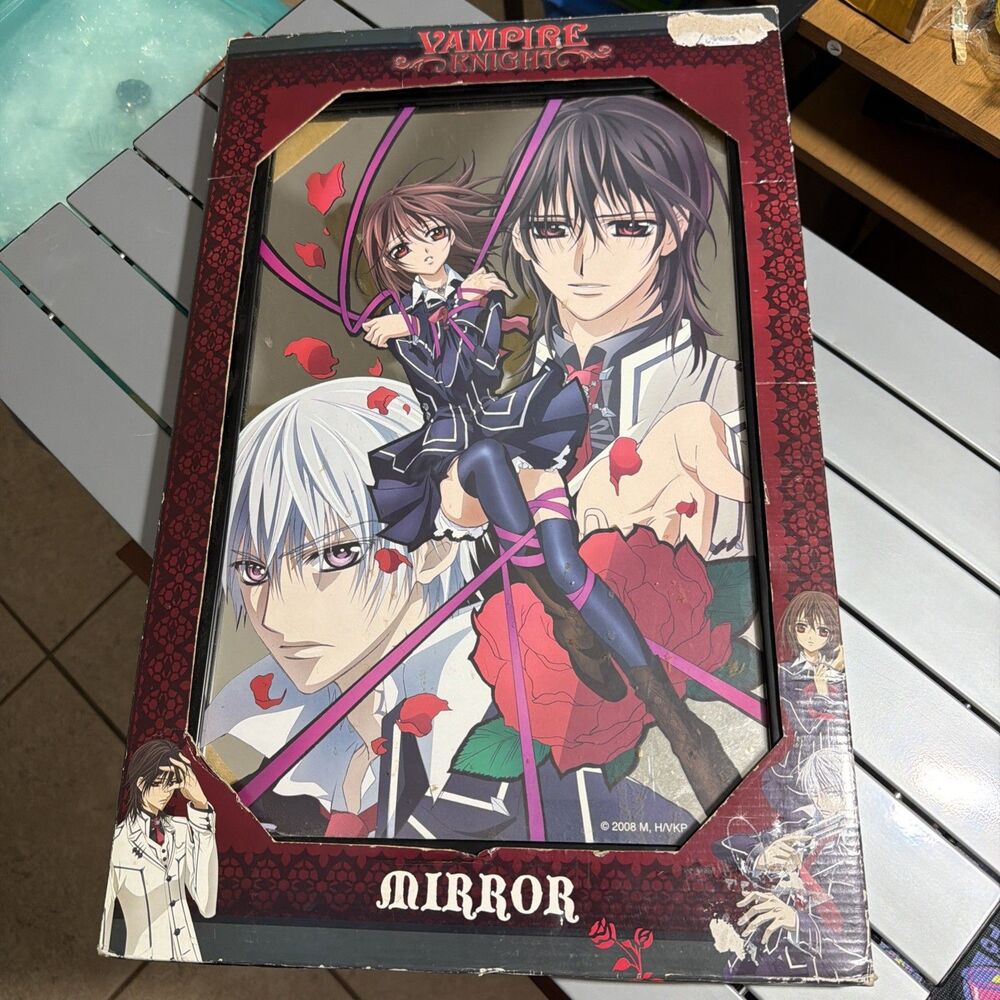 Vampire Knight Mirror Wall Art 2008 Rare  Matsuri Hino   13 3/4” X 19 5/8” NEW